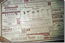 Diner Placemat