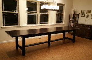 Final dining room table